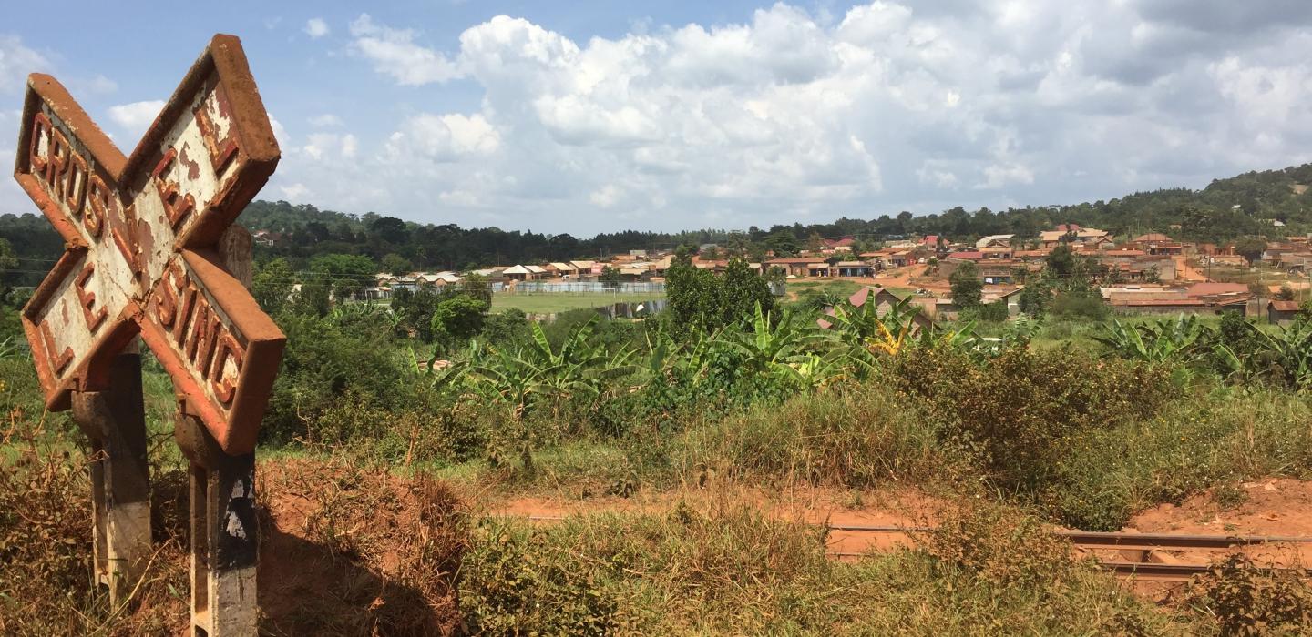 Village landscape in Uganda